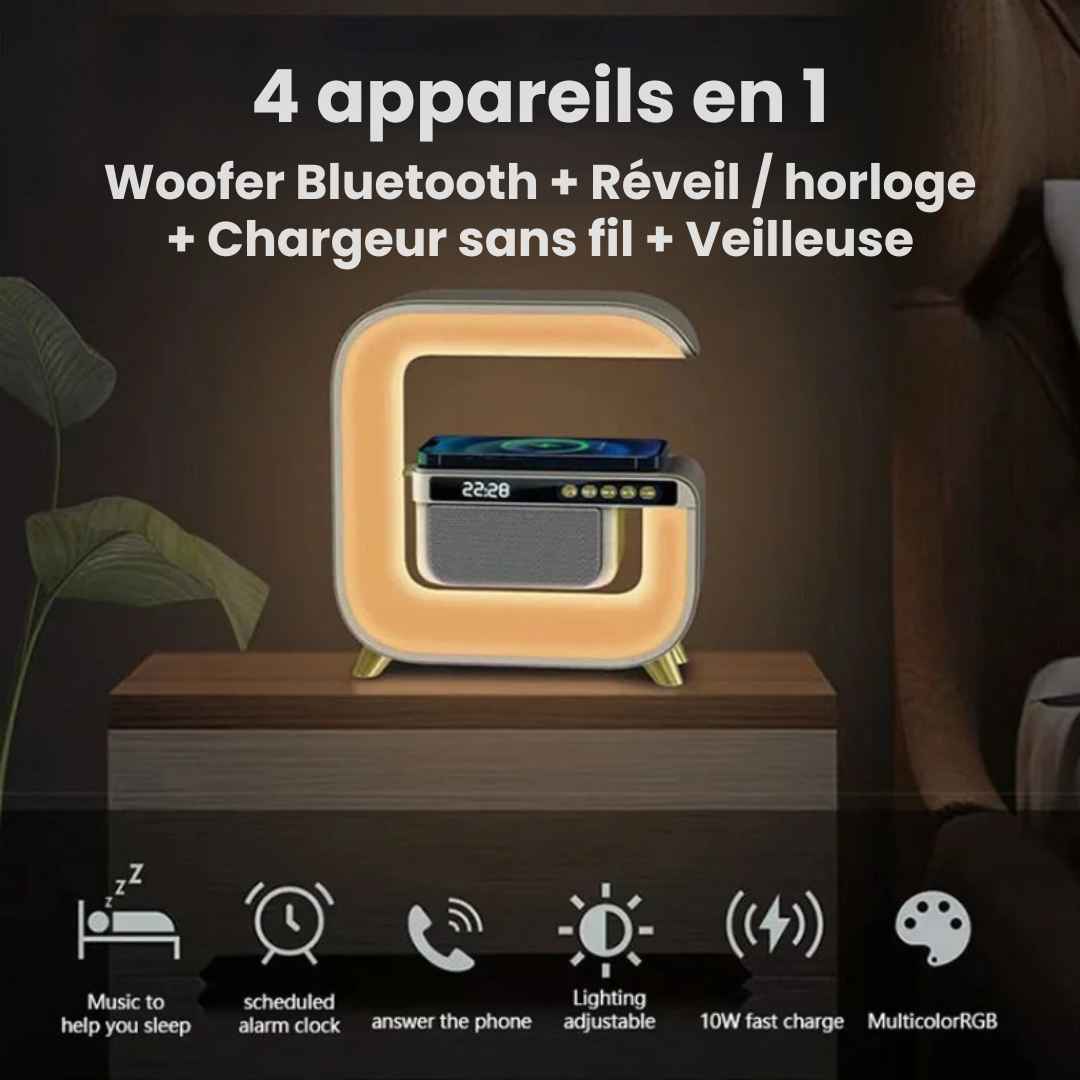 Enceinte magique bluetooth 4 en 1